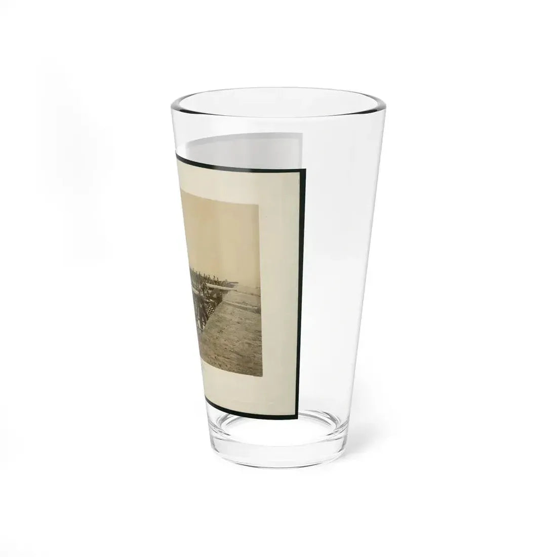 Brady's Incidents Of The War. (Fort Richardson Va.) Camp 1st. Conn Artilery Sic, Col. R.O. Tyler (U.S. Civil War) Pint Glass 16oz - Go Mug Yourself