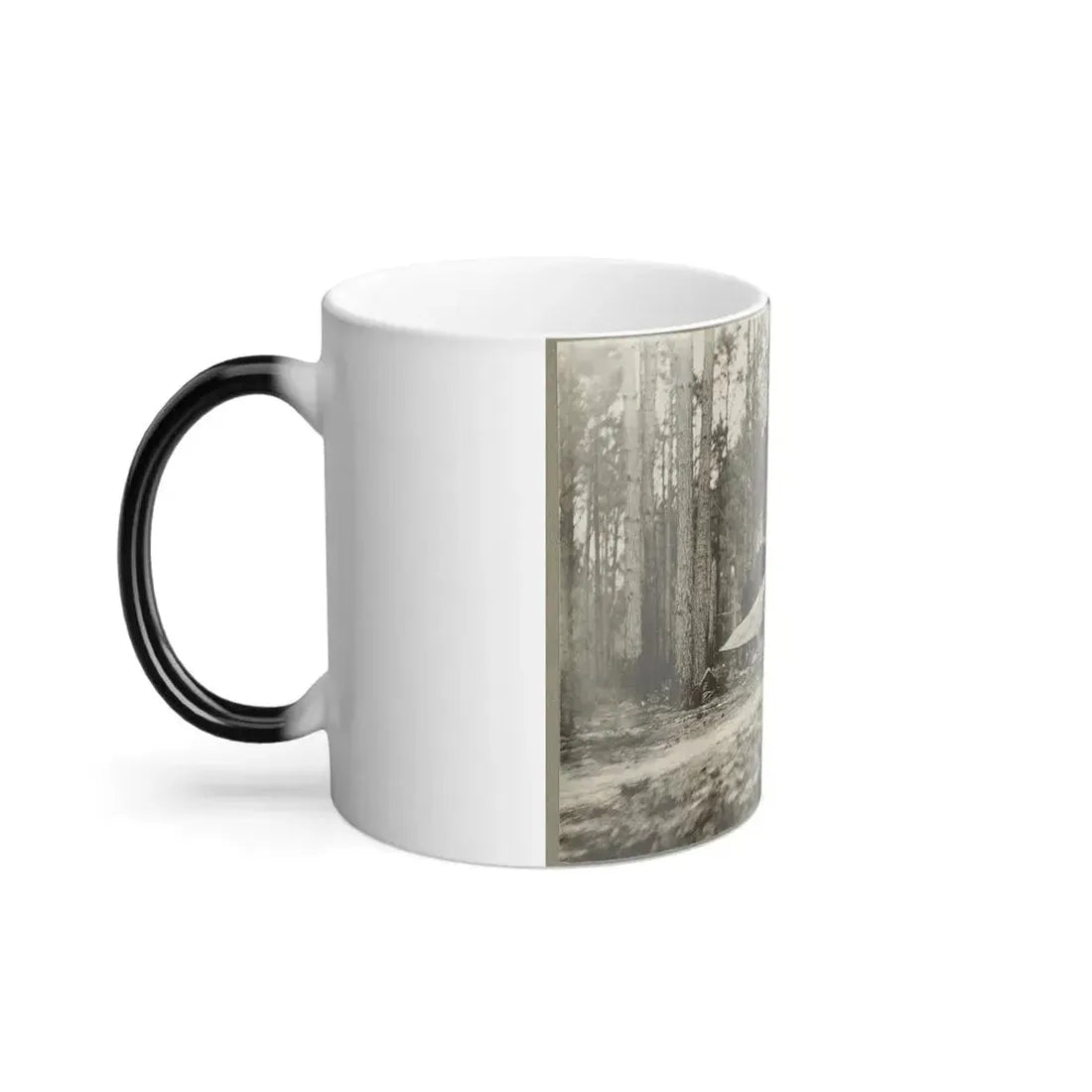 Brady's Photo Outfit in Front of Petersburg, Va. 1864( ) (U.S. Civil War) Color Changing Coffee Mug 11oz - Go Mug Yourself