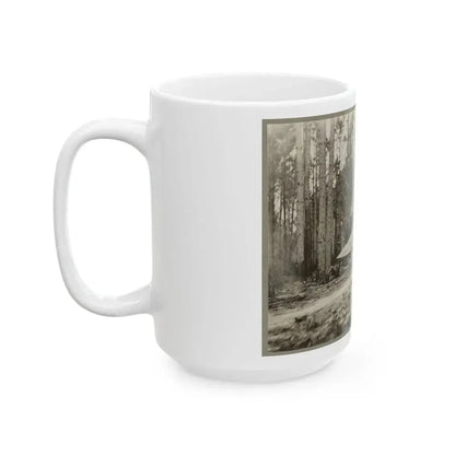 Brady's Photo Outfit In Front Of Petersburg, Va. 1864( ) (U.S. Civil War) White Coffee Mug - Go Mug Yourself