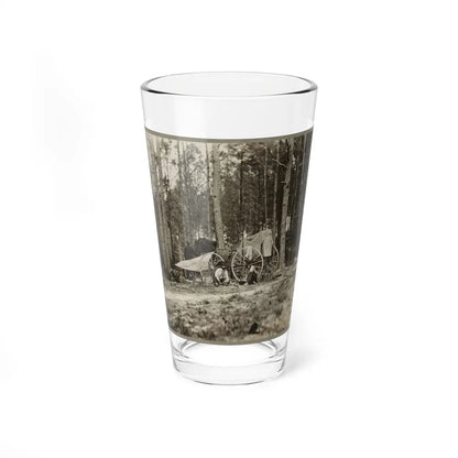 Brady's Photo Outfit In Front Of Petersburg, Va. 1864( ) (U.S. Civil War) Pint Glass 16oz-16oz-Go Mug Yourself