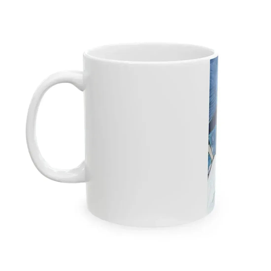 Braemar Knitwear advertisement, 1962 - White Coffee Mug - Go Mug Yourself