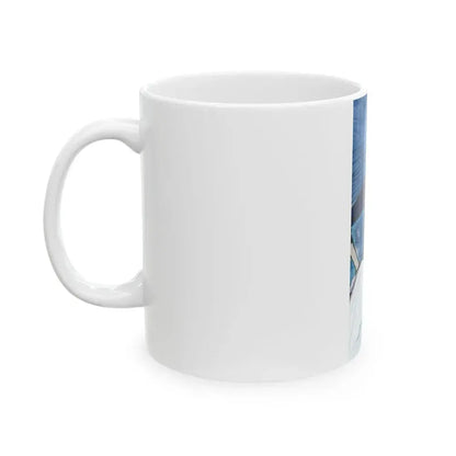 Braemar Knitwear advertisement, 1962 - White Coffee Mug - Go Mug Yourself