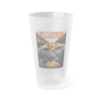 BRAIN DAMAGE (FRENCH) 1988 Movie Poster - Frosted Pint Glass 16oz-16oz-Frosted-Go Mug Yourself