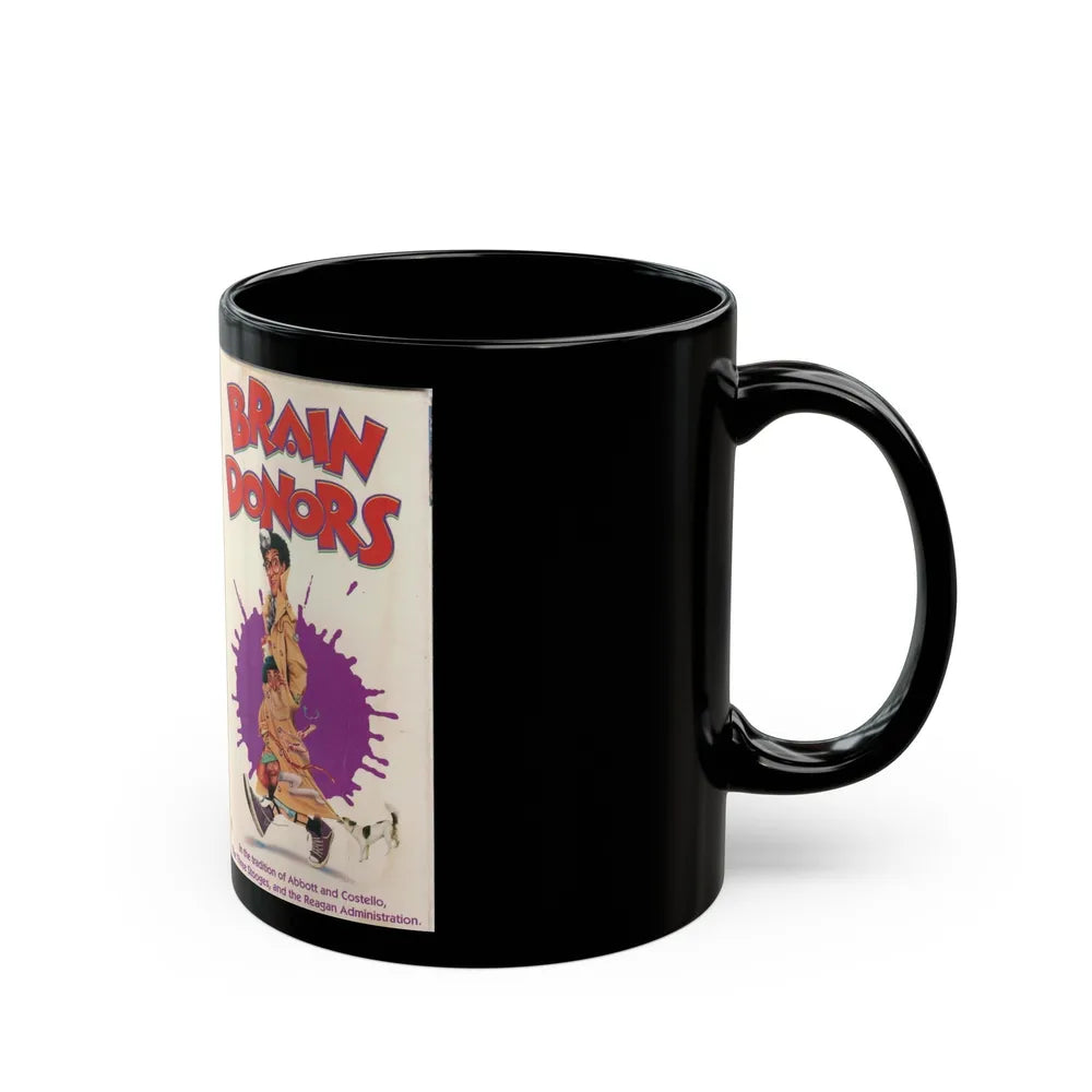 BRAIN DONORS (VHS COVER) - Black Coffee Mug-Go Mug Yourself