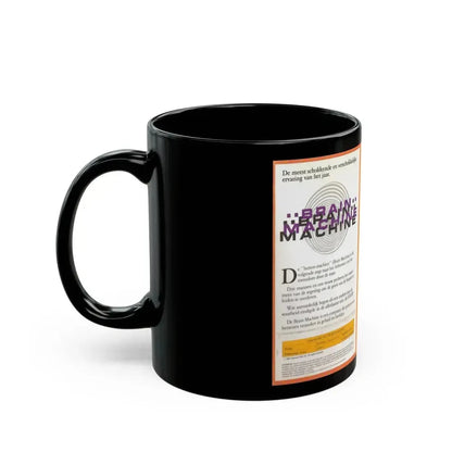 BRAIN MACHINE (VHS COVER) - Black Coffee Mug - Go Mug Yourself