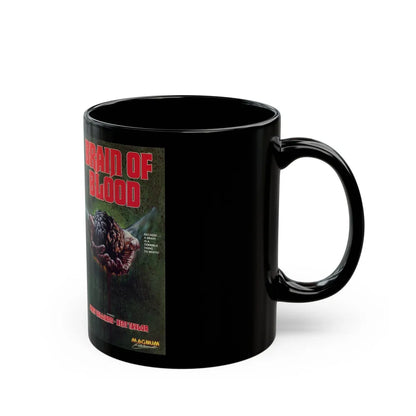 BRAIN OF BLOOD 2 (VHS COVER) - Black Coffee Mug-Go Mug Yourself