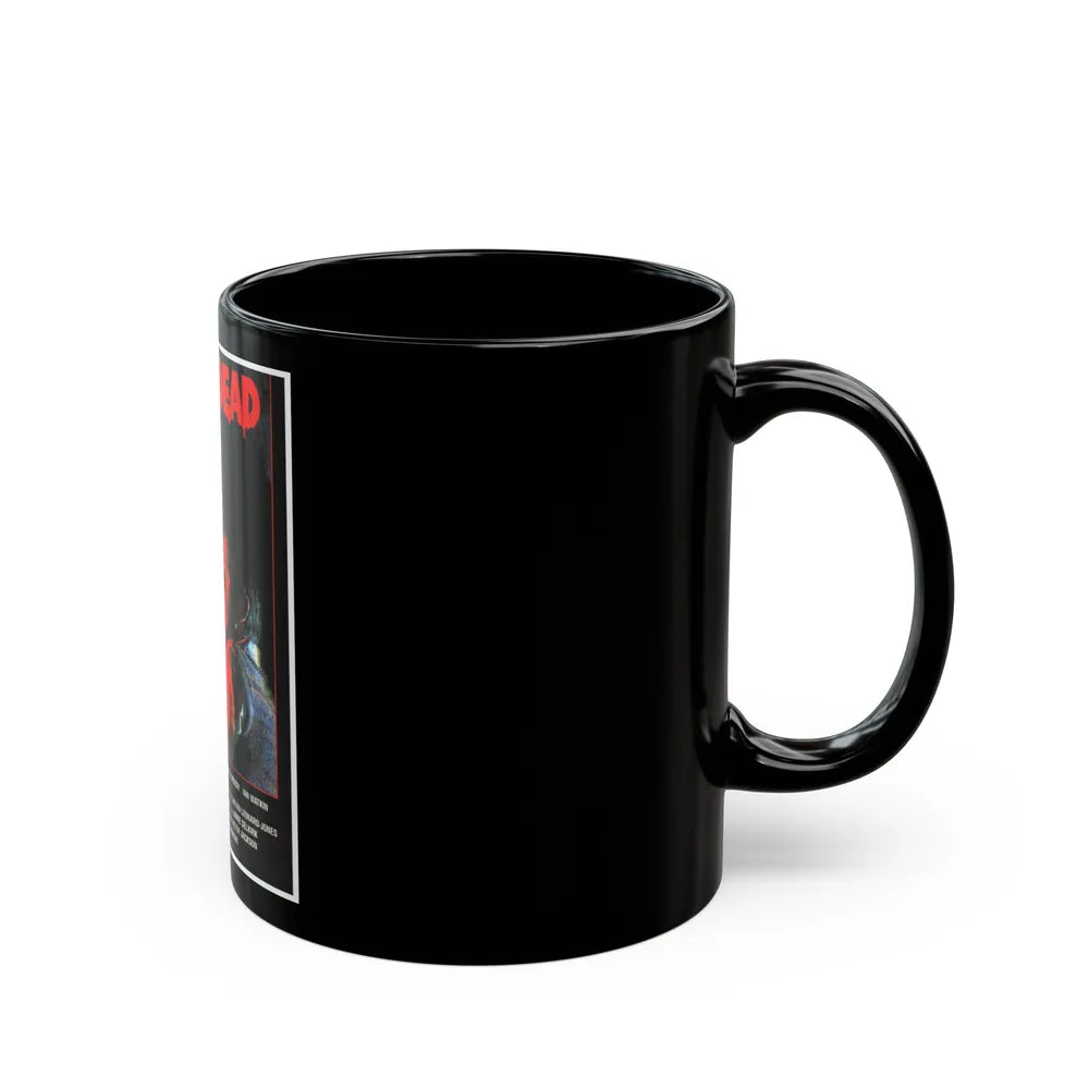 BRAINDEAD 1992 Movie Poster - Black Coffee Mug-Go Mug Yourself