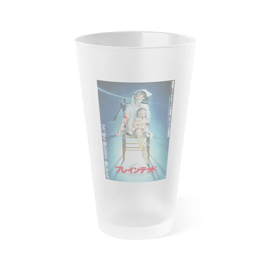 BRAINDEAD (ASIAN) 1992 Movie Poster - Frosted Pint Glass 16oz-16oz-Frosted-Go Mug Yourself