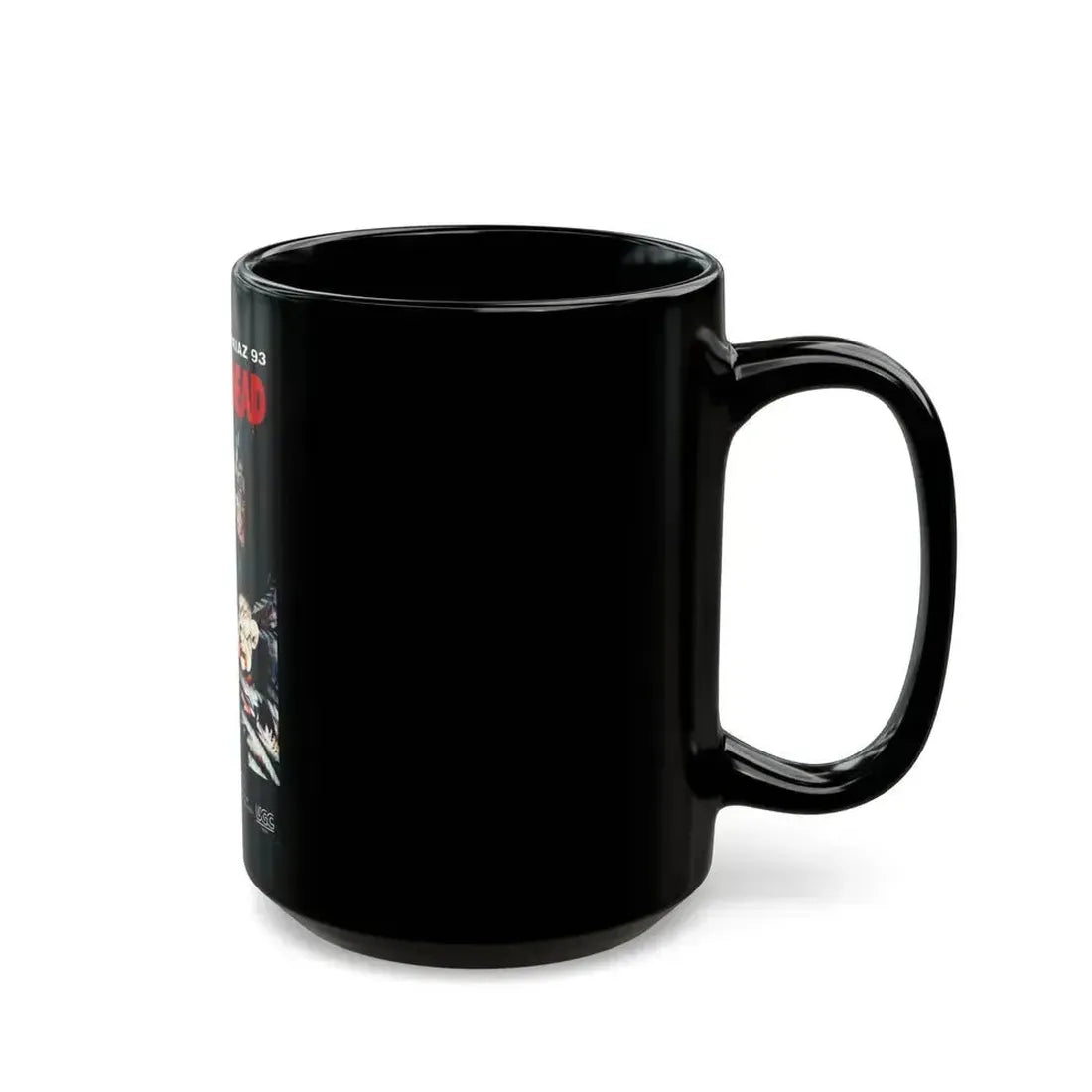 BRAINDEAD (DEAD ALIVE) - FRENCH 1992 Movie Poster - Black Coffee Mug - Go Mug Yourself