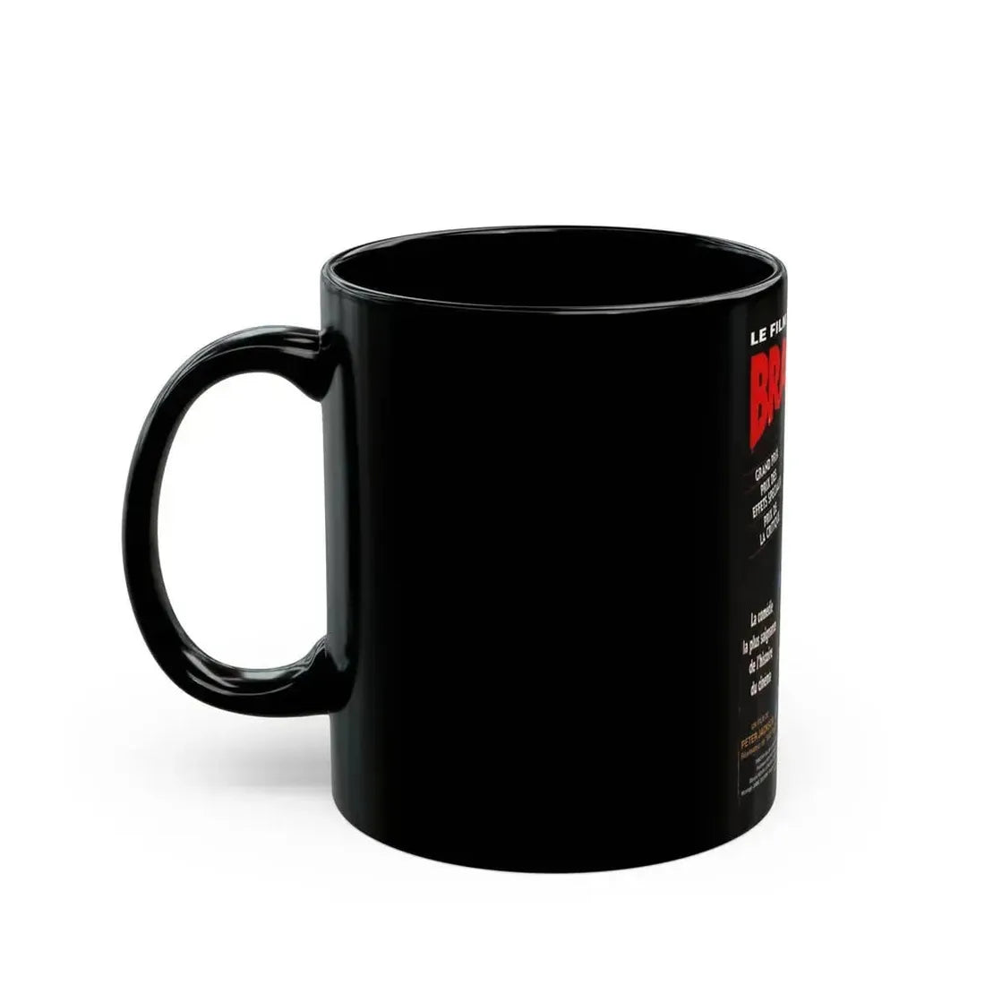 BRAINDEAD (DEAD ALIVE) - FRENCH 1992 Movie Poster - Black Coffee Mug - Go Mug Yourself