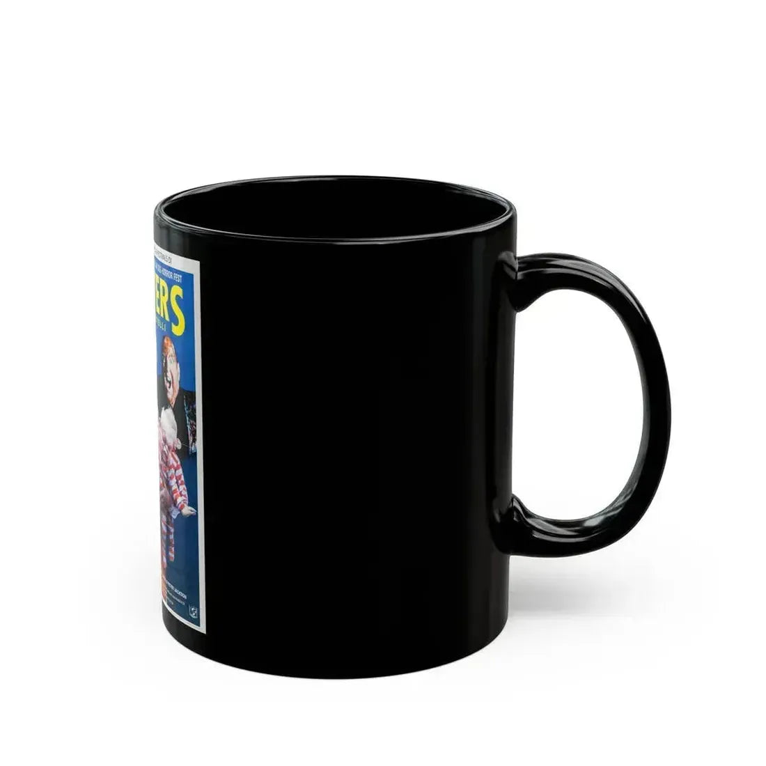 BRAINDEAD (ITALIAN) 1992 Movie Poster - Black Coffee Mug - Go Mug Yourself