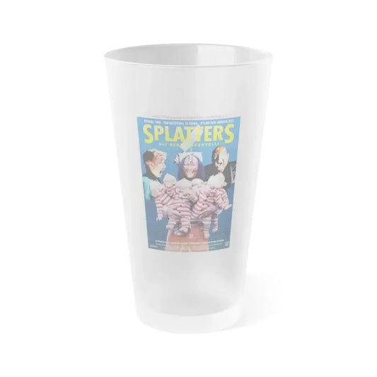BRAINDEAD (ITALIAN) 1992 Movie Poster - Frosted Pint Glass 16oz 16oz Frosted - Go Mug Yourself