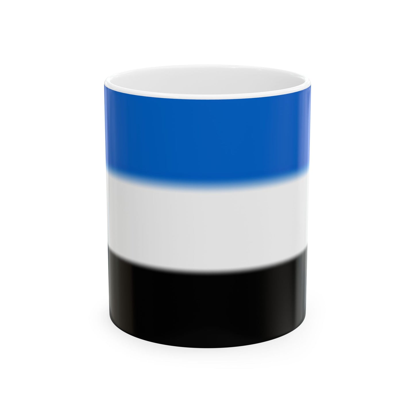 Braine-le-Comte flag proposal (Belgium) White Coffee Mug-11oz-Go Mug Yourself