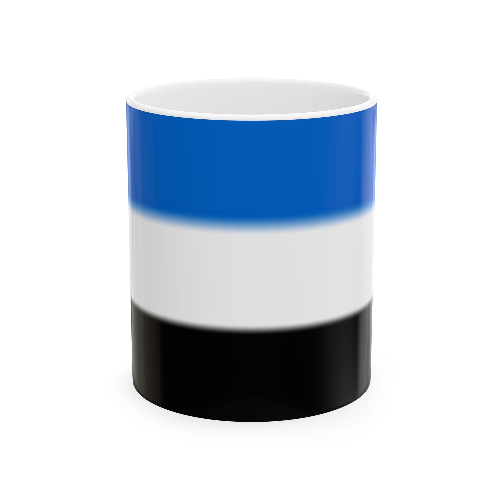 Braine-le-Comte flag proposal (Belgium) White Coffee Mug-11oz-Go Mug Yourself