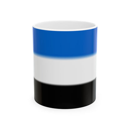 Braine-le-Comte flag proposal (Belgium) White Coffee Mug-11oz-Go Mug Yourself