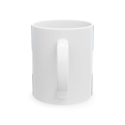 Braine-le-Comte flag proposal (Belgium) White Coffee Mug-Go Mug Yourself