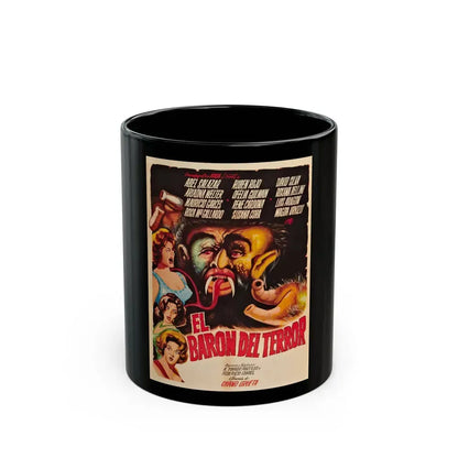 BRAINIAC (BARON OF TERROR) 1962 Movie Poster - Black Coffee Mug 11oz - Go Mug Yourself