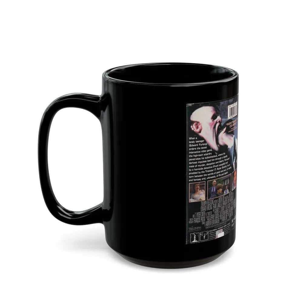 BRAINSCAN (VHS COVER) - Black Coffee Mug-Go Mug Yourself