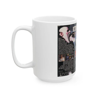 BRAINSCAN (VHS COVER) - White Coffee Mug-Go Mug Yourself