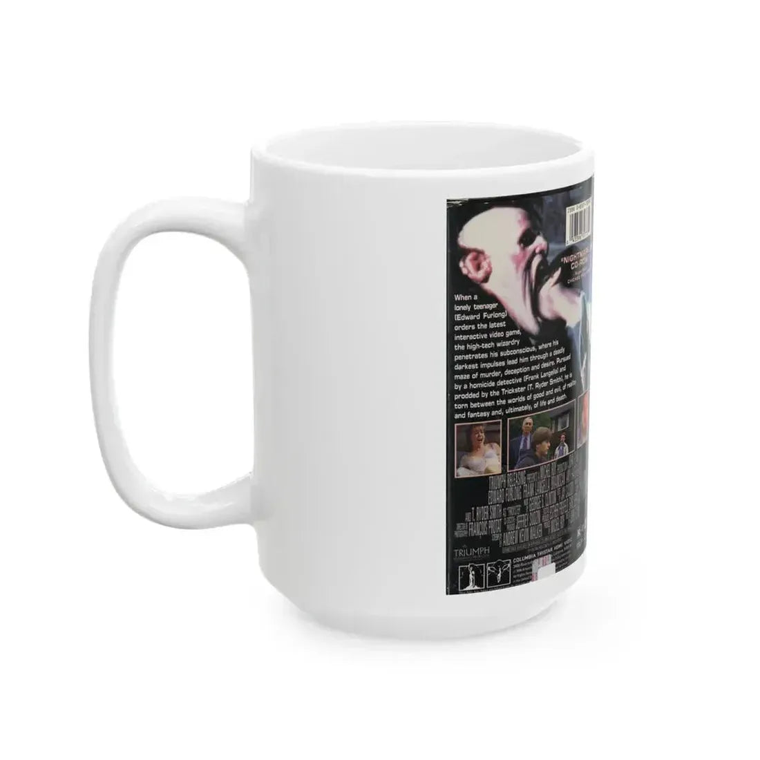 BRAINSCAN (VHS COVER) - White Coffee Mug - Go Mug Yourself