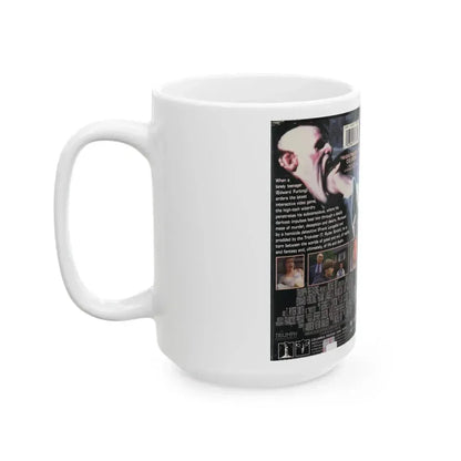 BRAINSCAN (VHS COVER) - White Coffee Mug - Go Mug Yourself