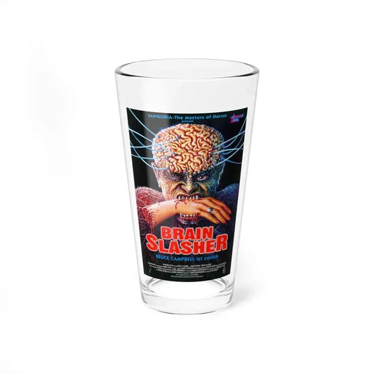 BRAINSLASHER (MINDWARP) 1992 Movie Poster - Pint Glass 16oz 16oz - Go Mug Yourself