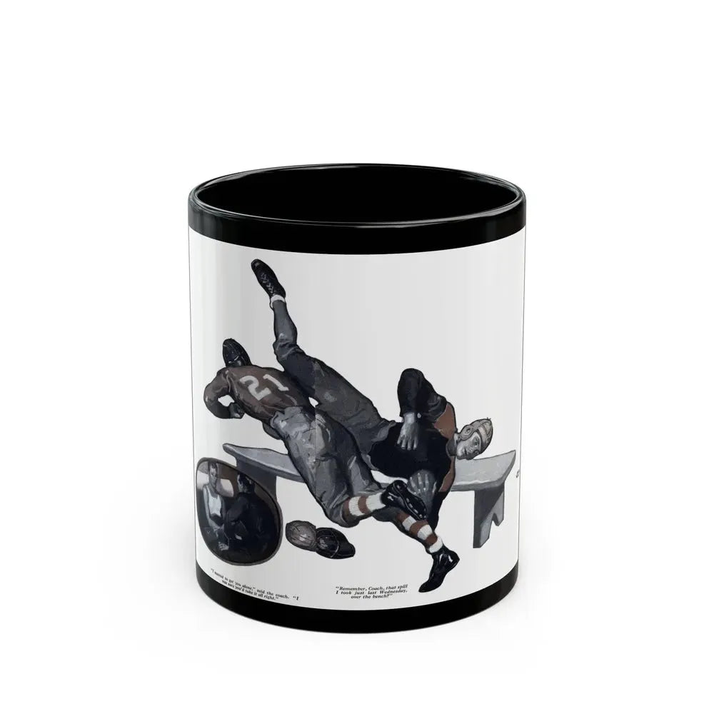 Brainstorm Play, Redbook, December 1934 - Black Coffee Mug 11oz - Go Mug Yourself