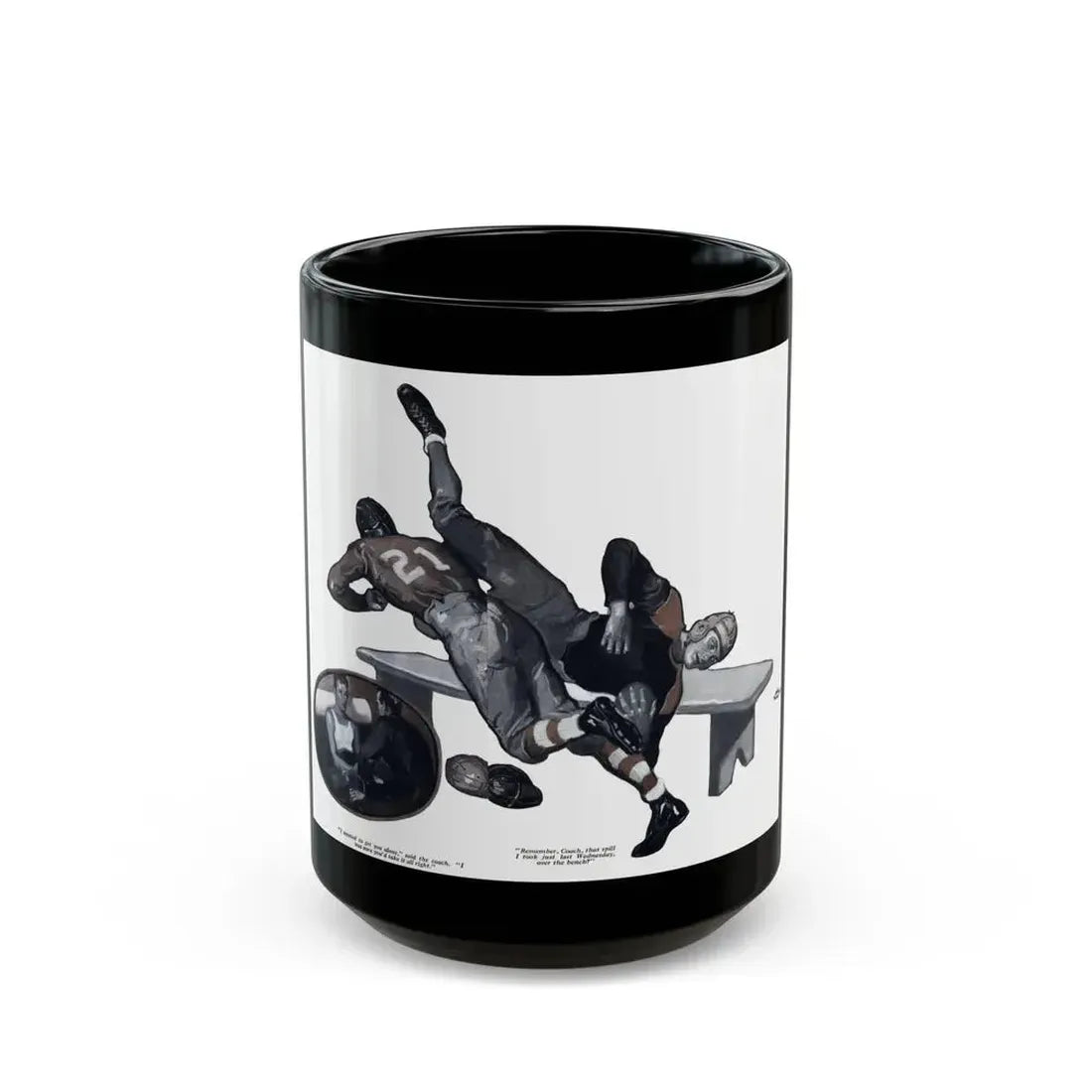 Brainstorm Play, Redbook, December 1934 - Black Coffee Mug 15oz - Go Mug Yourself