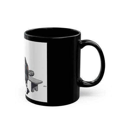 Brainstorm Play, Redbook, December 1934 - Black Coffee Mug - Go Mug Yourself