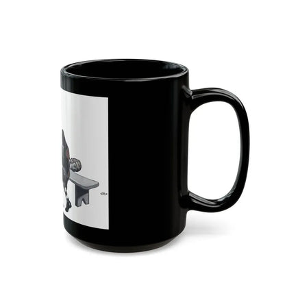 Brainstorm Play, Redbook, December 1934 - Black Coffee Mug - Go Mug Yourself