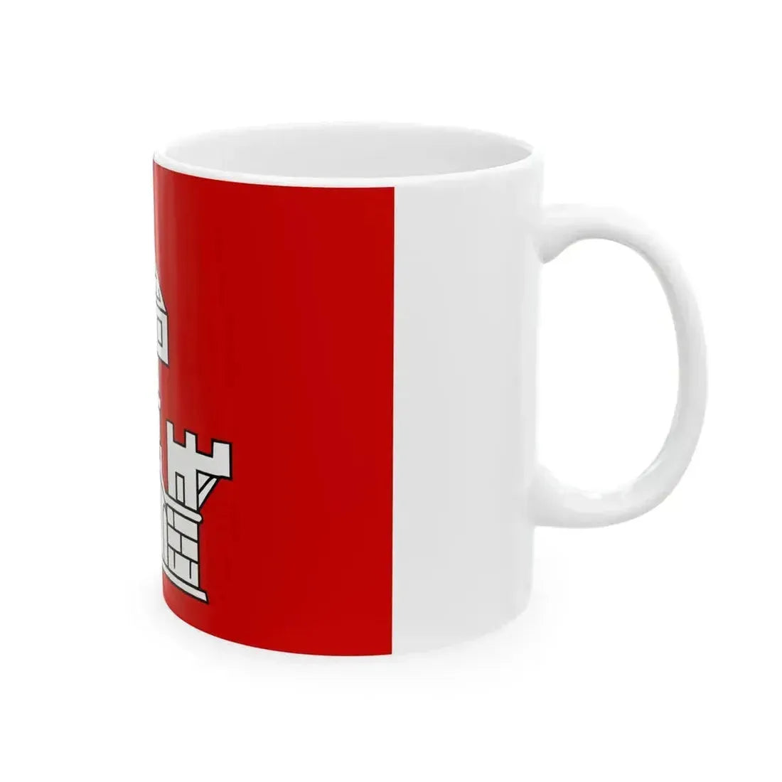 Braives vlag (Belgium) White Coffee Mug - Go Mug Yourself