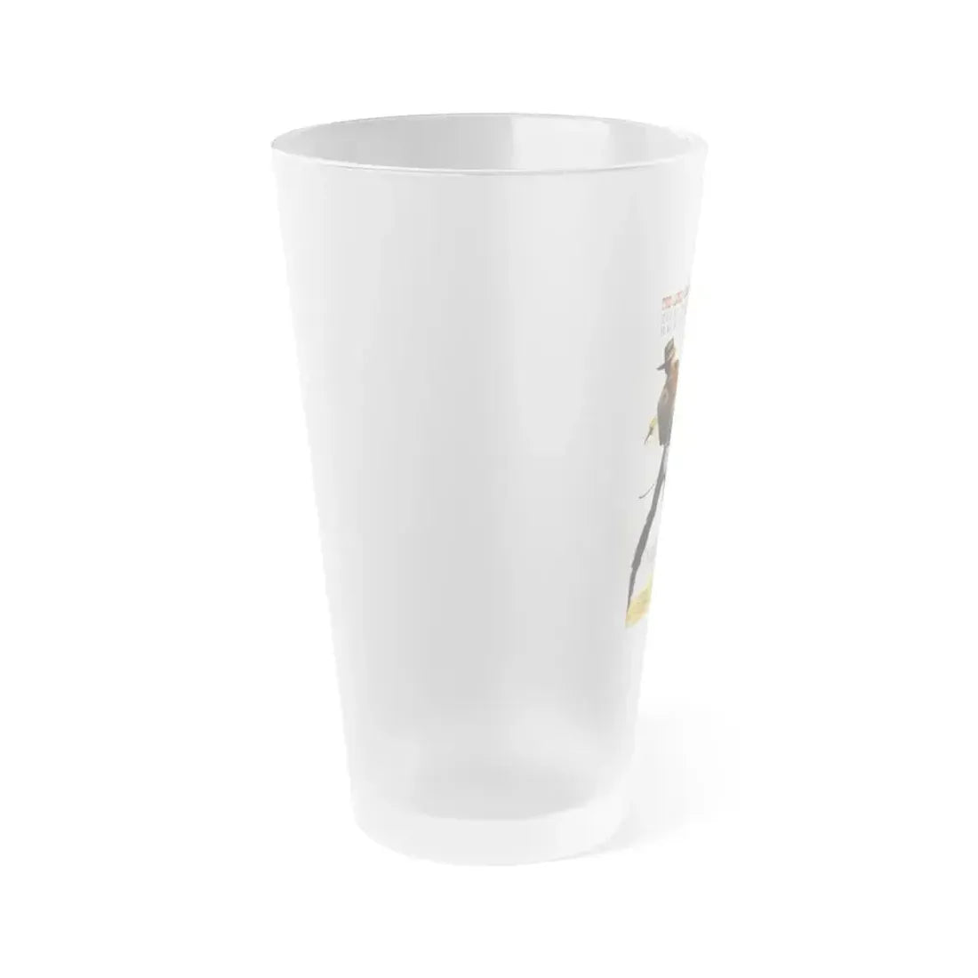 BRAND OF SHAME 1968 Movie Poster - Frosted Pint Glass 16oz - Go Mug Yourself