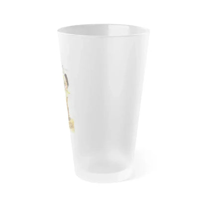 BRAND OF SHAME 1968 Movie Poster - Frosted Pint Glass 16oz - Go Mug Yourself