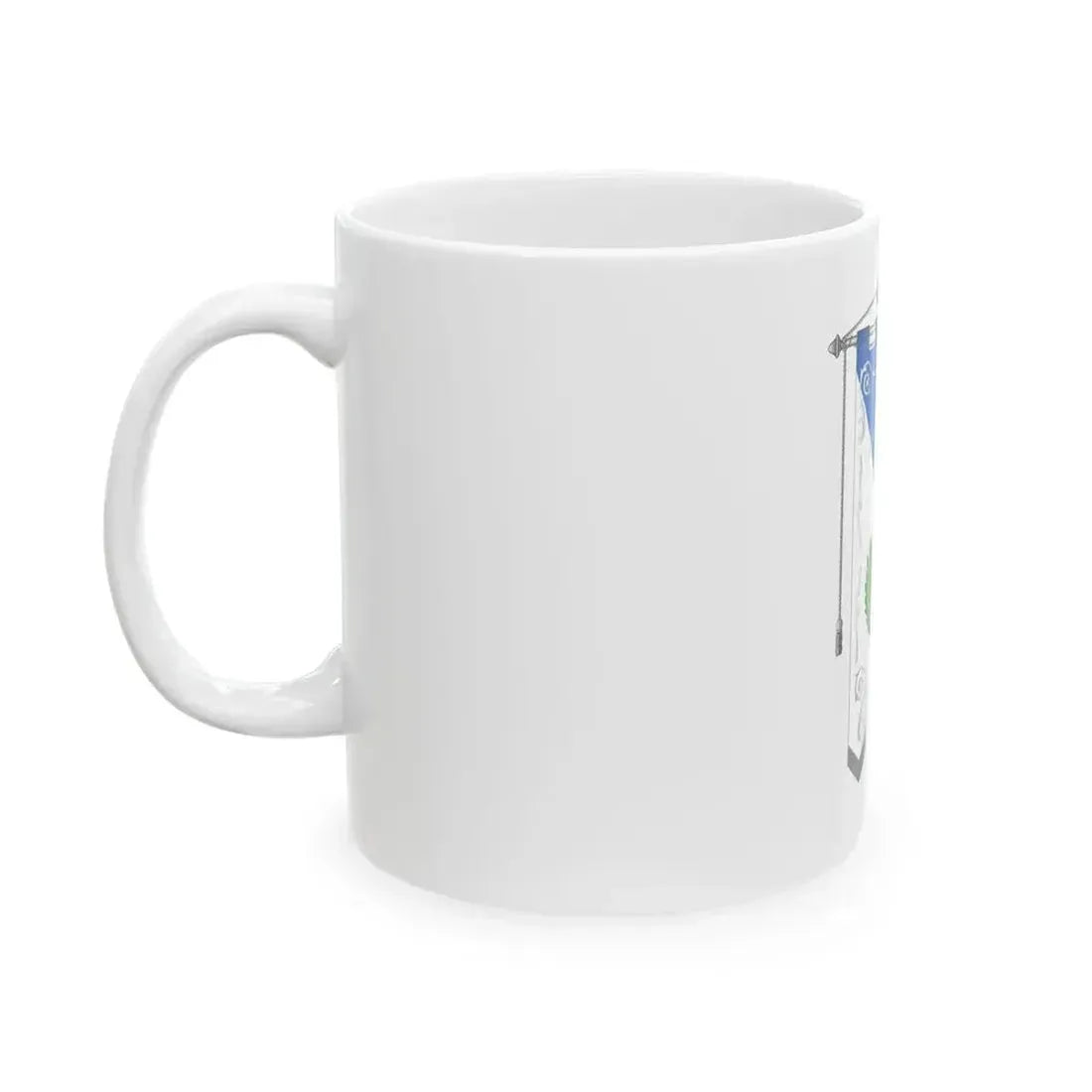 Brandico-Gonfalone (Italy) White Coffee Mug - Go Mug Yourself