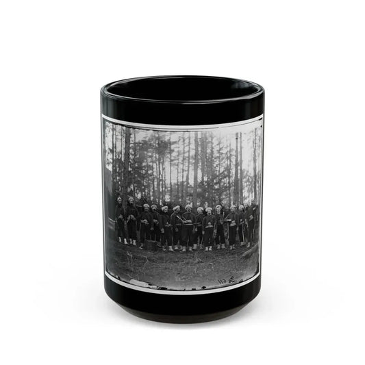Brandy Station, Va. Band Of The 114th Pennsylvania Infantry (Zouaves) (U.S. Civil War) Black Coffee Mug 15oz - Go Mug Yourself