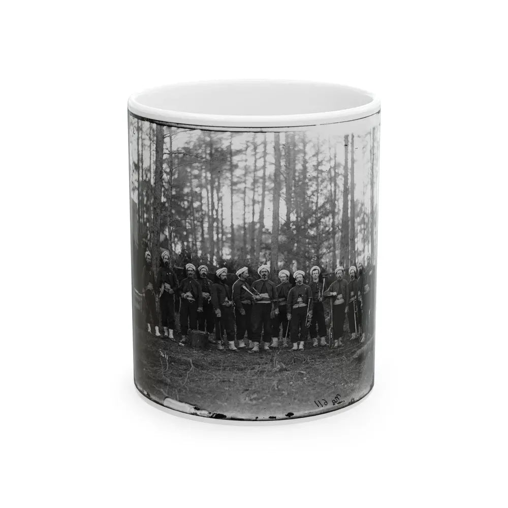 Brandy Station, Va. Band Of The 114th Pennsylvania Infantry (Zouaves) (U.S. Civil War) White Coffee Mug 11oz - Go Mug Yourself