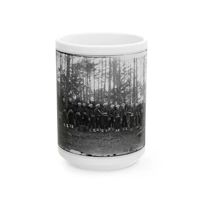 Brandy Station, Va. Band Of The 114th Pennsylvania Infantry (Zouaves) (U.S. Civil War) White Coffee Mug 15oz - Go Mug Yourself