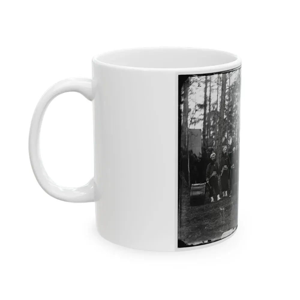 Brandy Station, Va. Band Of The 114th Pennsylvania Infantry (Zouaves) (U.S. Civil War) White Coffee Mug - Go Mug Yourself