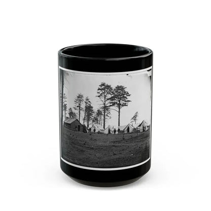 Brandy Station, Va. Chief Engineer's Camp; Another View (U.S. Civil War) Black Coffee Mug 15oz - Go Mug Yourself