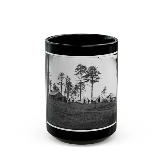 Brandy Station, Va. Chief Engineer's Camp; Another View (U.S. Civil War) Black Coffee Mug 15oz - Go Mug Yourself