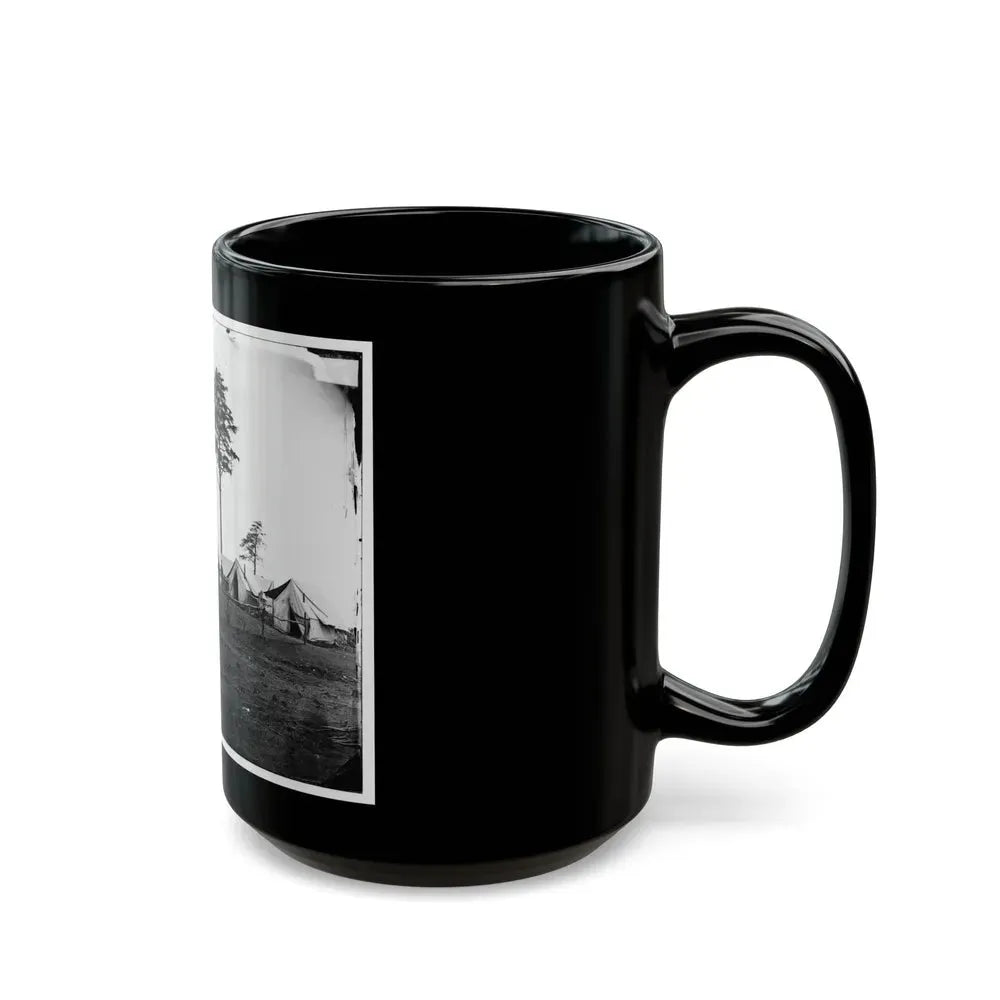 Brandy Station, Va. Chief Engineer's Camp; Another View (U.S. Civil War) Black Coffee Mug - Go Mug Yourself