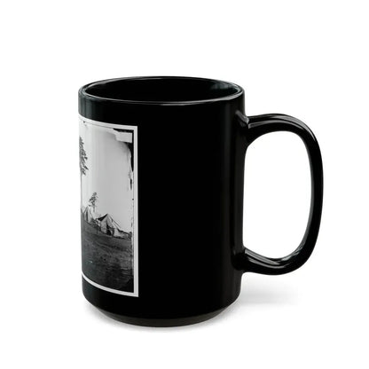 Brandy Station, Va. Chief Engineer's Camp; Another View (U.S. Civil War) Black Coffee Mug - Go Mug Yourself