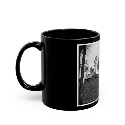 Brandy Station, Va. Chief Engineer's Camp; Another View (U.S. Civil War) Black Coffee Mug - Go Mug Yourself