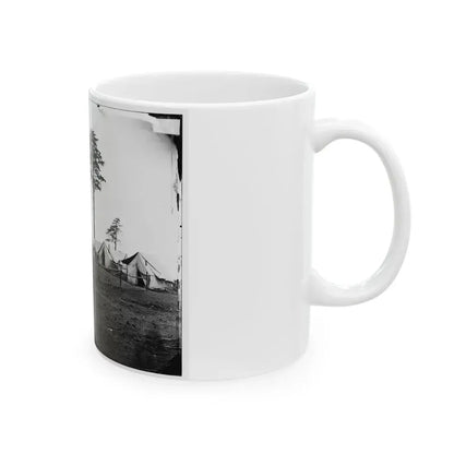 Brandy Station, Va. Chief Engineer's Camp; Another View (U.S. Civil War) White Coffee Mug - Go Mug Yourself