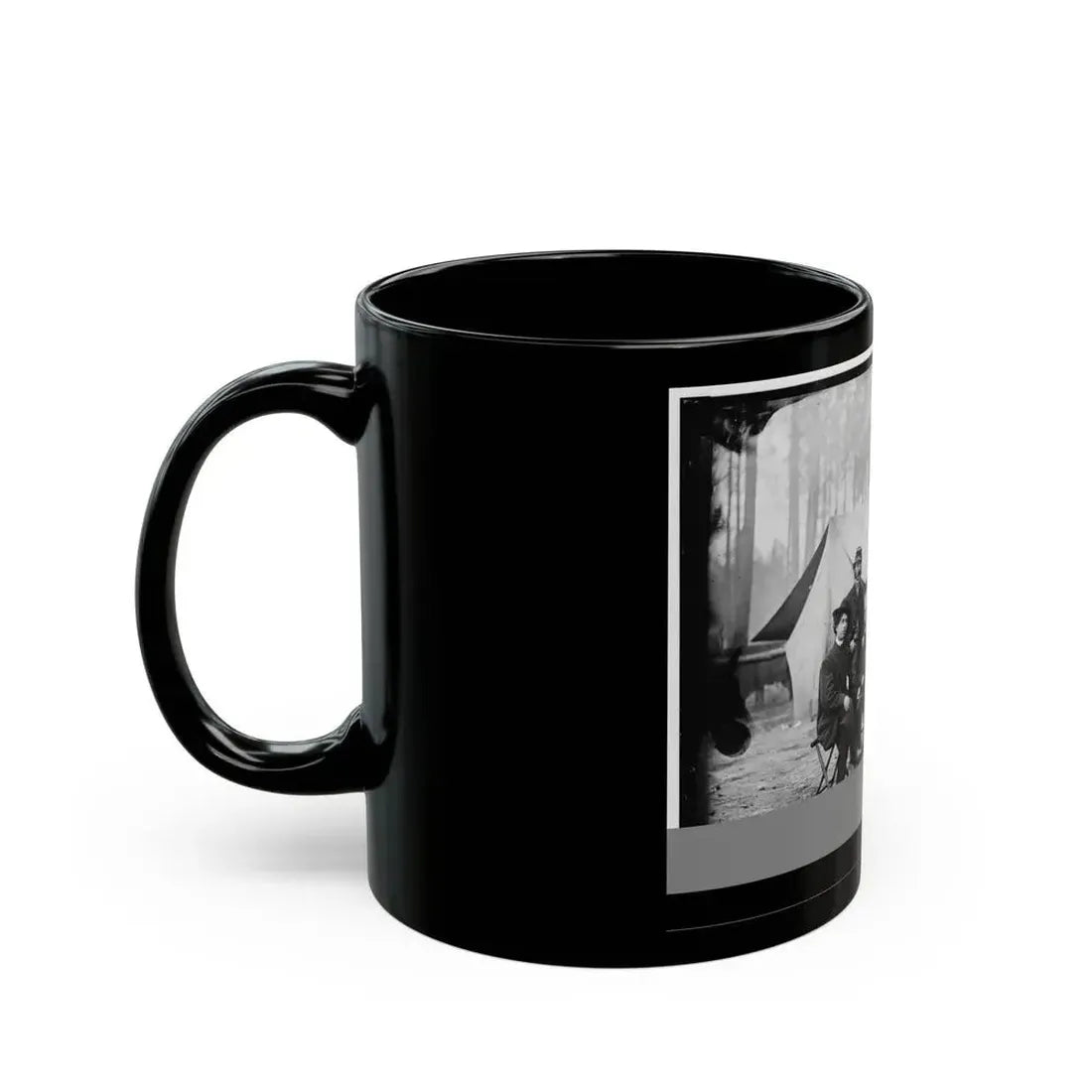 Brandy Station, Va. Clerks At Army Of The Potomac Headquarters (U.S. Civil War) Black Coffee Mug - Go Mug Yourself
