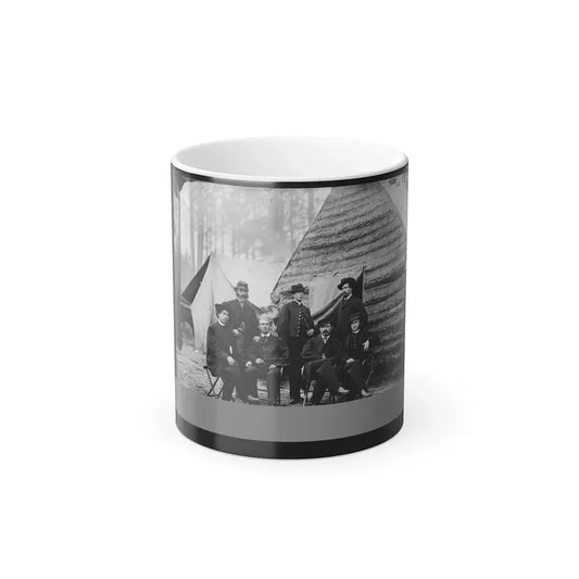 Brandy Station, Va. Clerks at Army of the Potomac Headquarters (U.S. Civil War) Color Changing Coffee Mug 11oz Default Title 11oz - Go Mug Yourself