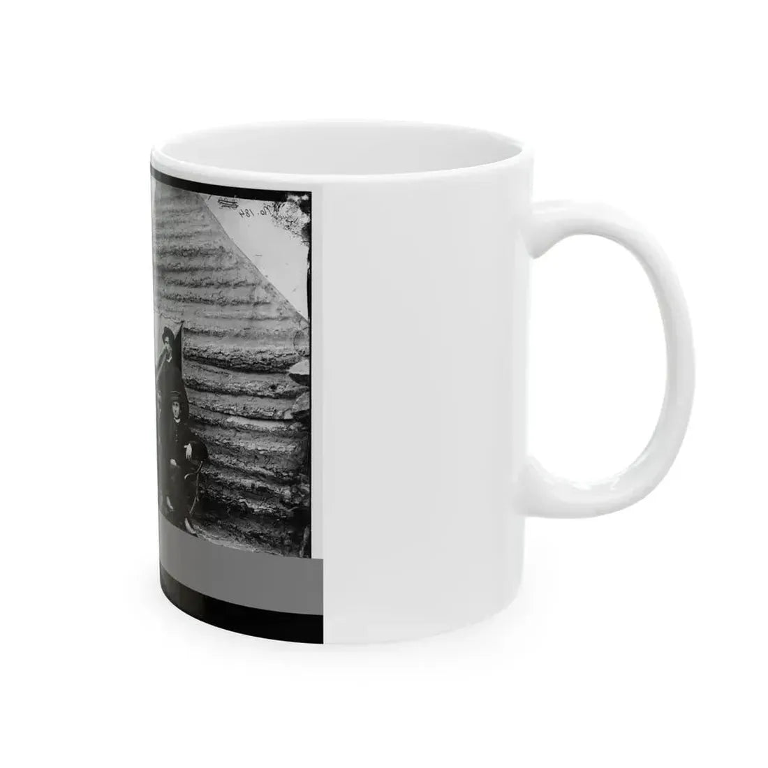 Brandy Station, Va. Clerks At Army Of The Potomac Headquarters (U.S. Civil War) White Coffee Mug - Go Mug Yourself