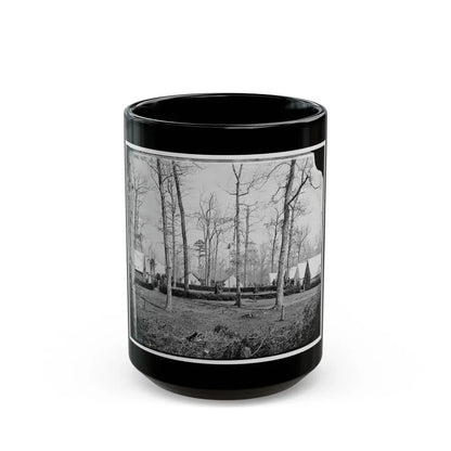 Brandy Station, Va. Field Hospital Of The 3rd Division, 2d Corps (U.S. Civil War) Black Coffee Mug 15oz - Go Mug Yourself