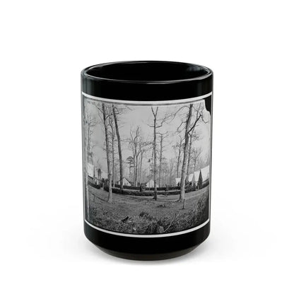 Brandy Station, Va. Field Hospital Of The 3rd Division, 2d Corps (U.S. Civil War) Black Coffee Mug 15oz - Go Mug Yourself