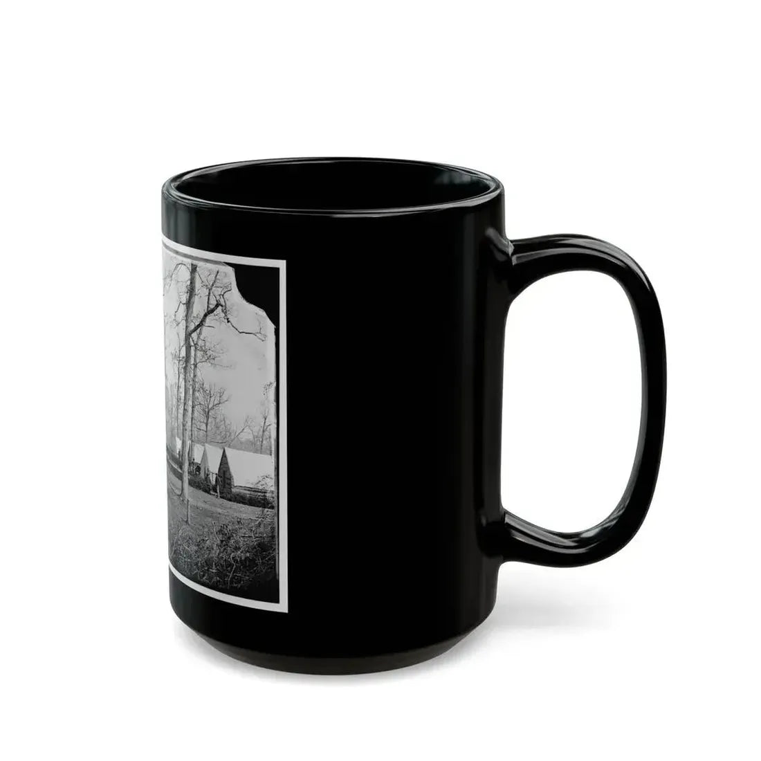 Brandy Station, Va. Field Hospital Of The 3rd Division, 2d Corps (U.S. Civil War) Black Coffee Mug - Go Mug Yourself